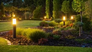 Modern Backyard Outdoor Lighting Systems